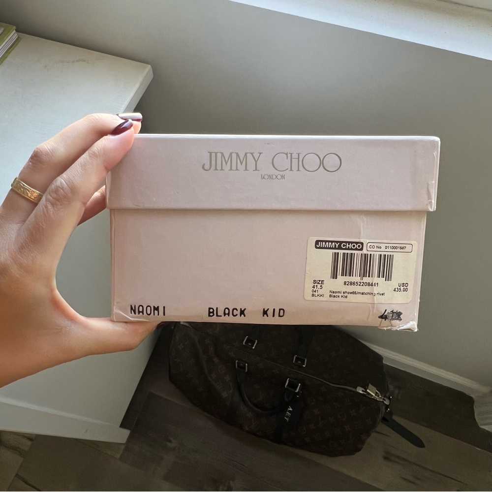 Jimmy Choo Pointed Toe Mules Kitten Toe - image 5